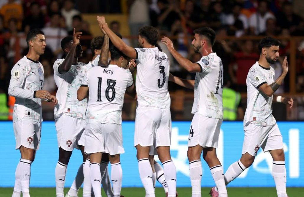 亚洲联赛之光!葡萄牙半场3进球均源自沙特联赛球员